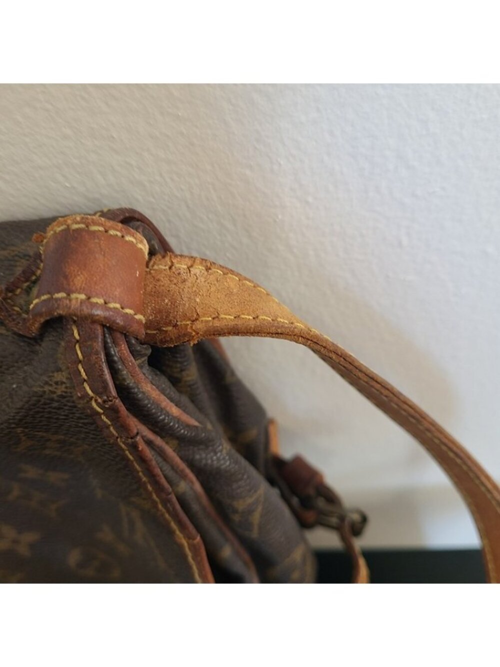 Louis Vuitton Saumur Shoulder Bag Brown Monogram Messenger Purse Authentic - Picture 9 of 12